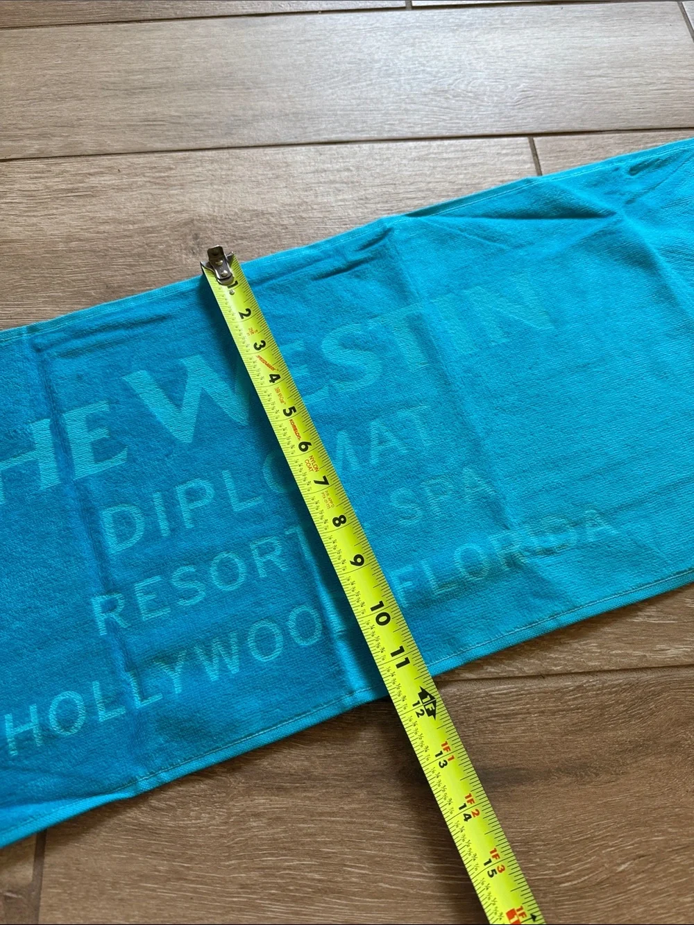 Turkish Signature Cotton Neck Towel Westin Diplomat Resort & Spa Hollywood FL